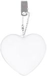 2PCS Purse Glow Heart Light, ABS 6.