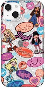 Velvet Caviar x Bratz Designed for iPhone 14 Case for Women [8ft Drop Tested] Cute Protective Bratz Dolls Accessories Phone Cases - Clear Glitter