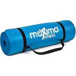 Maximo Yoga Mat, Exercise Mat 1/2 Inch Extra Thick Multipurpose Fitness Workout Mat 72 inch x 24 inch with Carrying Strap, Yoga Mats for Women and Men, Non Slip for Yoga, Pilates, Gym, Exercise