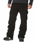 Gerry Men's Snow-tech Pants Boarder Ski Pant 4 Way Stretch (Black, X-Large)