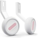 Empathech Training Wheels for 16 inch Bike, Safety Max—High-Strength Steel with Anti-Tip Design, Long-Lasting Light Up Bicycle Training Wheels for Kids Bike, Fits 16'' Single-Speed Only, Pink