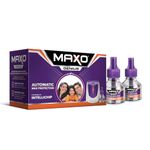 Maxo Genius Liquid Vapourizer Mosquito Repellant Combo Machine + 2 Refill Pack