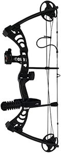 SAS Scorpii 55 Lb 32" Compound Bow (Black w/Accessories Kit)