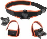 Jadery VR Tracker Straps 3 in1, for Vive Ultimate Tracker, Vive Tracker, Tundra Tracker –Full Body Tracking Belt in VR Chat, Dance Dash, and Other FBT apps(New Model for 2024)