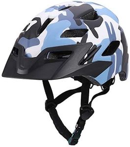 Kids Bike Helmet, Youth Toddler Boys Girls Helmets, 2 Size Adjustable for Ages 2-3-5-8-14 Years, Child Helmet with Visor and LED Light, Lightweight Multi-Sport Bicycle Scooter Skate Cycling Helmets