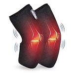 ComfIer Heated Knee Brace Wrap with Massage,Vibration Knee Massager with Heating Pad for Knee Fatigue ,Leg Massager, Knee Pad for knee Leg Foot with Heat,Gifts for Parents,Valentines day gift