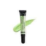 Green Full Coverage Concealer - Waterproof Dark Circles and Blemish Concealer - Long Lasting Corrector Concealer (Green)