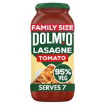 Dolmio Lasagne Red Tomato Sauce Family Size Jar 675g