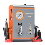 FOXWELL ST203 Smoke Tester for Car, EVAP Smoke Machine Leak Detector with Pressure & Flow Meter, Built-in Air Pump 16L/Min, Complete Accessories Kit, Pro Dual-mode Vacuum Smoke Tester for 12V Vehicles