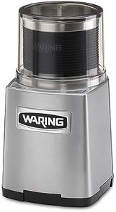 Waring Commercial WSG60 3 Cup Spice Grinder, 1 HP Motor, 20,000 RPM's, Pulse Actuation, Includes 2 stainless steel grinding-bowls-120V, 175W, 5-15 Phase Plug, 0.9 cu. ft.