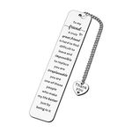 Gifts for Friends Female Best Friend Birthday Friendship Gifts Bookmarks for Women Men Friends Book Lovers Work Bestie Gifts for Coworkers Valentines Christmas BFF Gifts for Best Friends