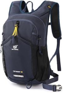 SKYSPER Hiking Backpack 15L Lightweight Walking Daypack for Camping Travelling Daytrip Small Trail Bagpack for Men Women