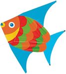 Melissa & Doug Flying Fish Single Line Shaped Kite (55-Inch Wingspan)