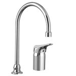 American Standard 6114380.002 Monterrey Single Control Gooseneck Kitchen Faucet with Remote Valve