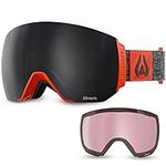 Wildhorn Maxfield Ski Goggles - US Ski Team Supplier - Ski Goggles Men, Women & Youth- Interchangeable Magnetic Lenses