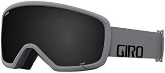 Giro Youth Stomp Ski/Snow Goggles - Grey Wordmark - Ultra Black Lens