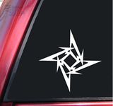 Ninja Throwing Star Decal | 6 In Decal. | CCI173