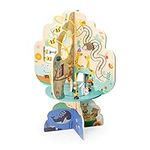 Navaris Tree Learning Toy - Fun & Educational Early Years Development Tool - Cognitive Skills & Creativity Training Activity Cube - Colourful Play Learning Tool