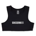 SOCCERBEE GPS Wearable Tracker Vest for Soccer Players, Black, Large