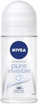 NIVEA Pure Invisible Anti-Perspirant Roll-On Deodorant 50ml