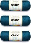 Caron Simply Soft Pagoda Yarn - 3 Pack of 170g/6oz - Acrylic - 4 Medium (Worsted) - 315 Yards - Knitting/Crochet