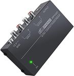 LiNKFOR Phono Preamplifier PP400 Phono Preamp Preamplifier with Certified Power Adapter Turntable Pre amp Metal Shell RCA Input and Output Phono Preamplifier for Turntable Pre Amps for Turntables
