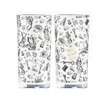 V&a Alice In Wonderland Set Of 2 Highball Glasses, 330ml, Gift Boxed