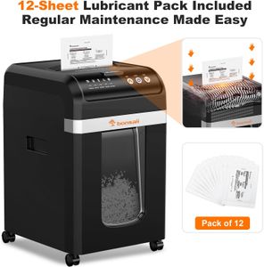 Bonsaii Auto Shredder – 200-Sheet High-Capacity Paper Shredder