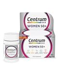 Centrum Women 50+ Multivitamin & Mineral Tablets, 24 essential nutrients including Vitamin D, Complete Multivitamin Tablets, 30 tablets (Packaging and Tablet colour may vary slightly)