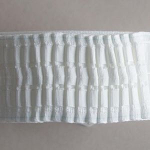 Pencil Pleat Curtain Tape - Woven Pocket 3 Inch - 20M
