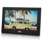 Portable TV 10" Freeview - August DA100D - Digital Television with In-built Recorder HDMI, USB & Multimedia Player / DVB-T2 MPEG4 H.264 / H.265 - Home & Campervan