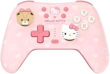 Kuitmor Wireless Pro Controller: Universal Bluetooth Gamepad for Switch/Switch 2/PC/iOS/Android/Linux with One-Touch Pairing, 6-Axis Motion HD Vibration, 1000mAh Long Battery & Auto-Wake Function, Breathing Light Effect