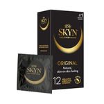 LifeStyles SKYN Condoms Lubricated Non-Latex, 12 ea