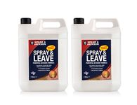 Spear and Jackson - Spray and Leave Concentrate 2 x 5 Litres - Kills Mould, Algae & Lichen From All Exterior Surfaces