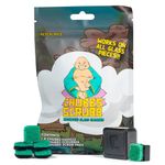 Chubbs Scrubb Magnetic Glass Cleaner Kit - Cleans and Restores Within Minutes | Cleans Hard-To-Reach Stains | Works on Glass, Ceramic, Metal Pieces of All Shapes and Sizes | Magnet Glass Cleaner