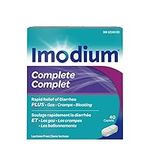 Imodium Complete Antidiarrheal and Gas Relief Caplets 40 count