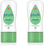 Johnson's Baby Oil Gel Aloe & Vitamin E - 6.5 oz, Pack of 2