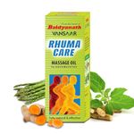 Vansaar Rhuma Care Massage Oil - 100 ml | Long lasting relief | Suitable for Knee, Neck, Back, Joint Pains | 100% Ayurvedic Formula