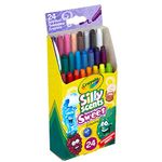 Crayola Sly 24 Count Mini Twist Scented Crayons