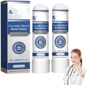 Uncle Nasal Inhaler, men stick inhaler, Nasal Inhaler For Prostate Restore Energy And Vitality (2PCS)