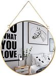 LONGWIN Hanging Wall Circle Mirror 