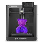 FLASHFORGE Adventurer 5M 3D Printer with Fully Auto Leveling, Max 600mm/s High Speed Printing, 280°C Direct Extruder with 3S Detachable Nozzle, Core XY All Metal Structure, Print Size 220x220x220mm