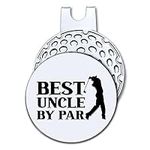 Hafhue Best Uncle by Par Golf Ball 