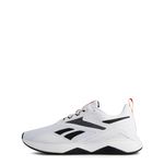 Reebok Men's Nanoflex TR 2.0 Sneaker, Footwear White/Pure Grey 3/Core Black, 7.5 UK