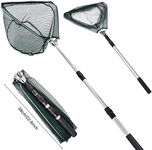 Landing Nets for Fishing, Xndryan 170CM Telescopic Fishing Landing Net Pole for Bird Fish Catch Release, Portable Fishing Net Carp Landing Net Trout Fishing Net Landing Net with Handle for Pond