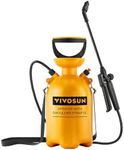 VIVOSUN 1.3Gal/5L Pump Pressure Sprayer, Pressurized Water Spray Bottle with Adjustable Shoulder Strap, Adjustable Nozzle, Safety Valve & Additional Seals, Ideal for Watering, Fertilizing, Cleaning