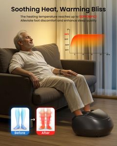RENPHO Foot Massager Machine – Deep Kneading with Heat