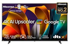 Hisense 108 cm (43 inches) E6N Series 4K Ultra HD Smart LED Google TV (Black)