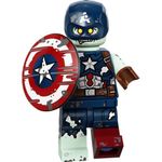 LEGO Marvel Series 1 Zombie Captain America Minifigure 71031 (Bagged)