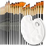 TRITART Paint Brushes for Acrylic P